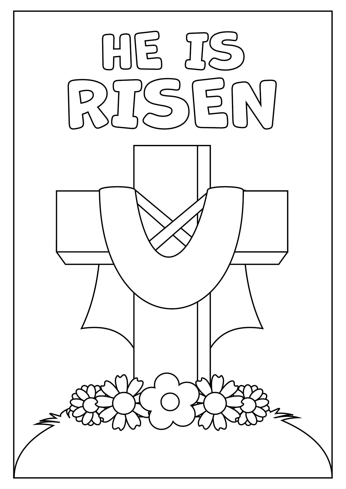 Easter Coloring Sheets Free