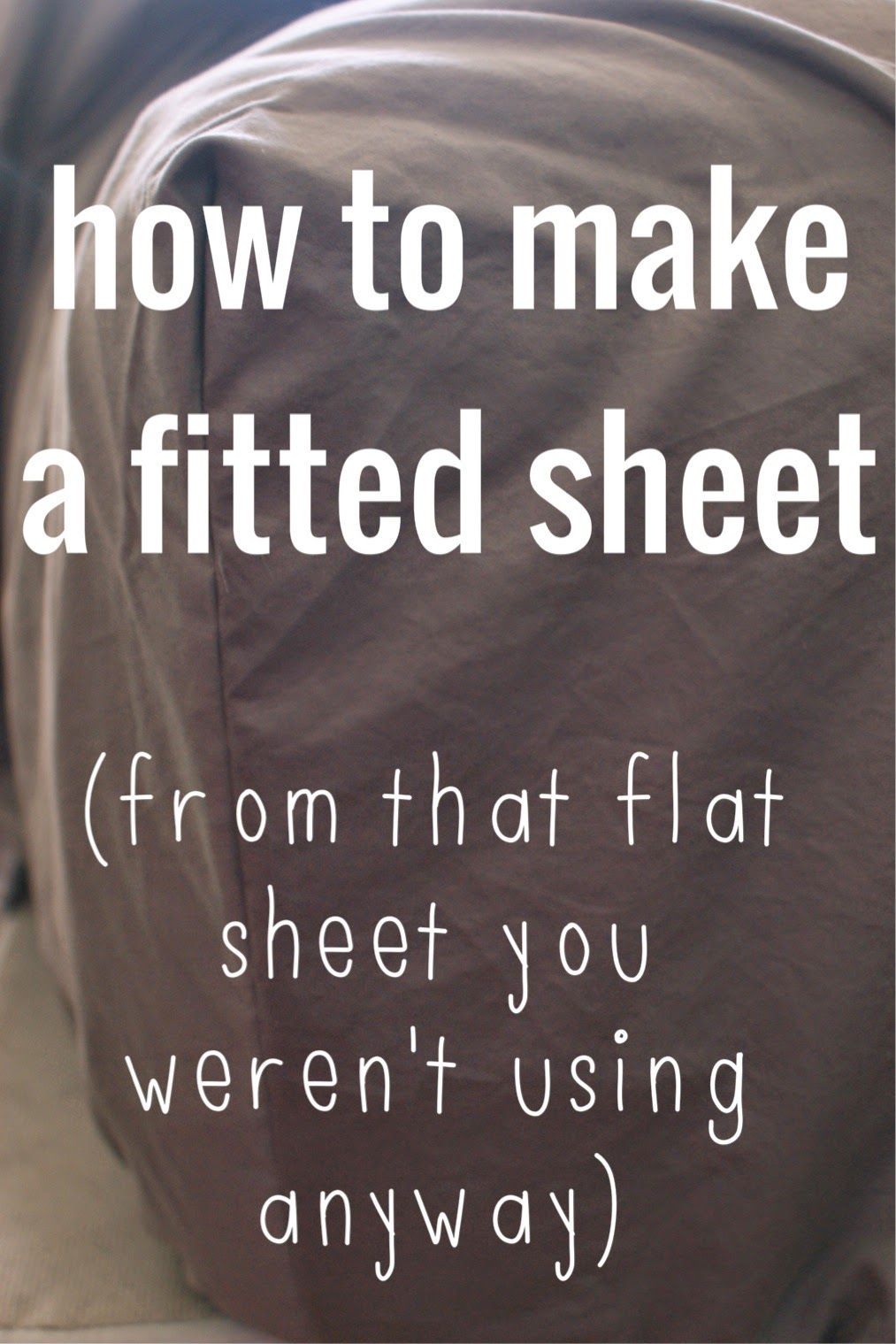 How To Make A Fitted Sheet