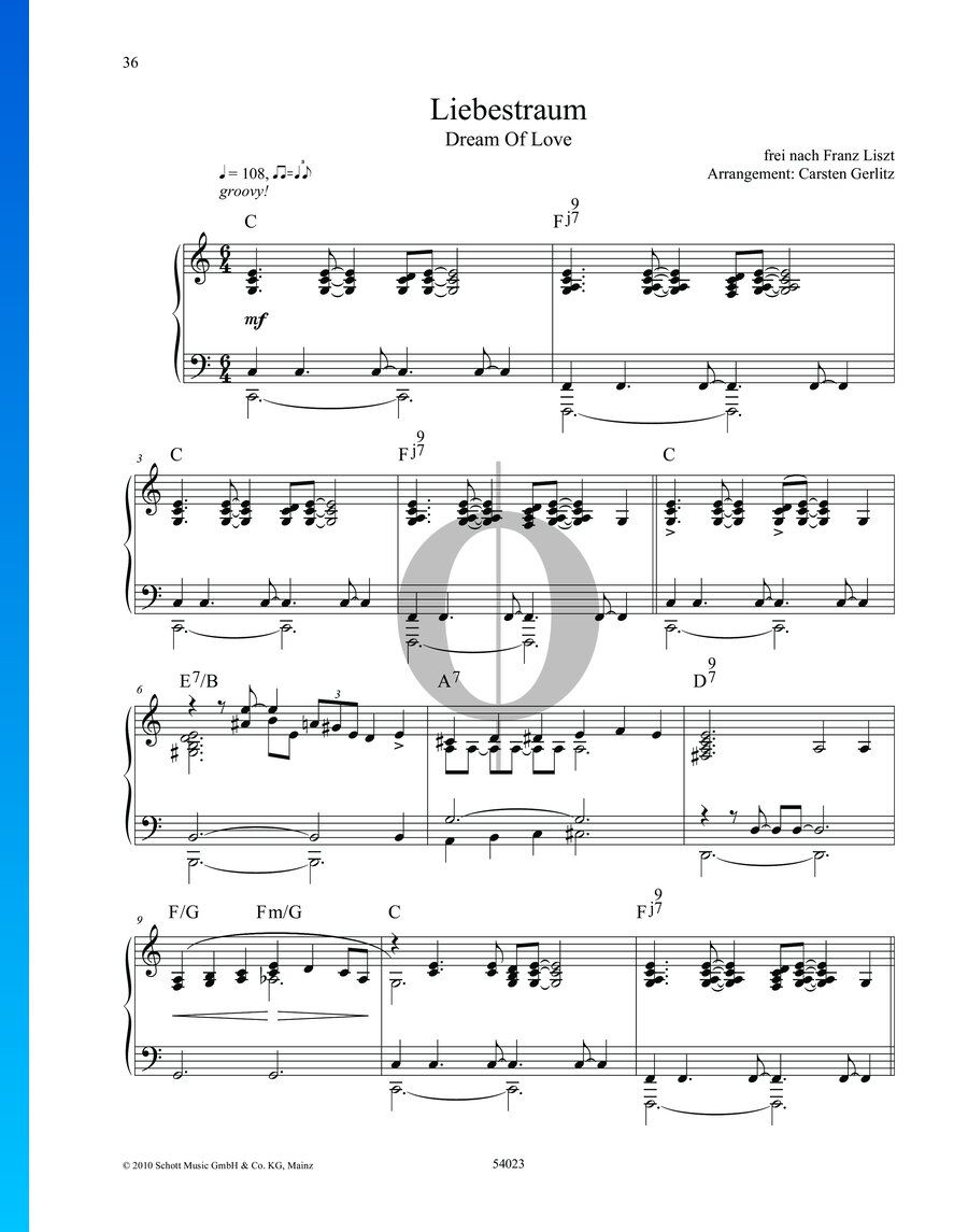 Liebestraum Sheet Music